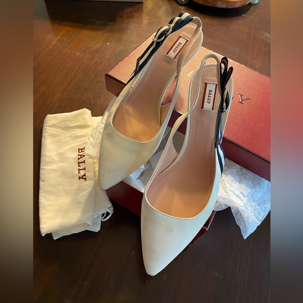 Bally kitten heels